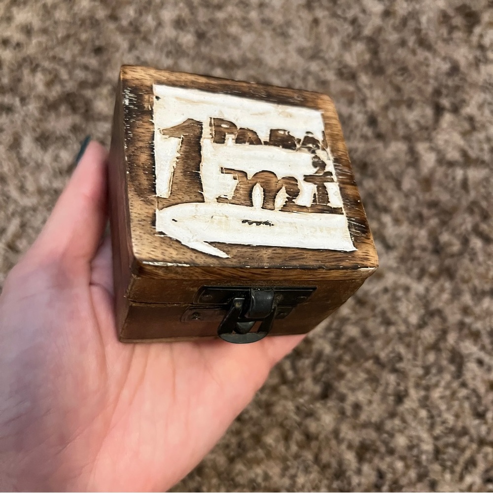 Working Wooden Tiny Box